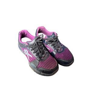 Kuru Women's Athletic Shoes Size 10.5 Wide Purple Navy Lace Up Sneakers